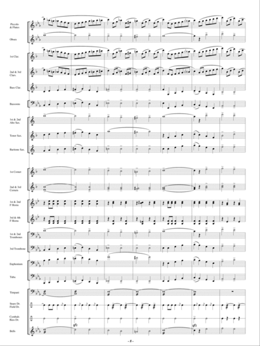 E Pluribus Unum E Pluribus Unum Concert Band scores gallery preview page 7