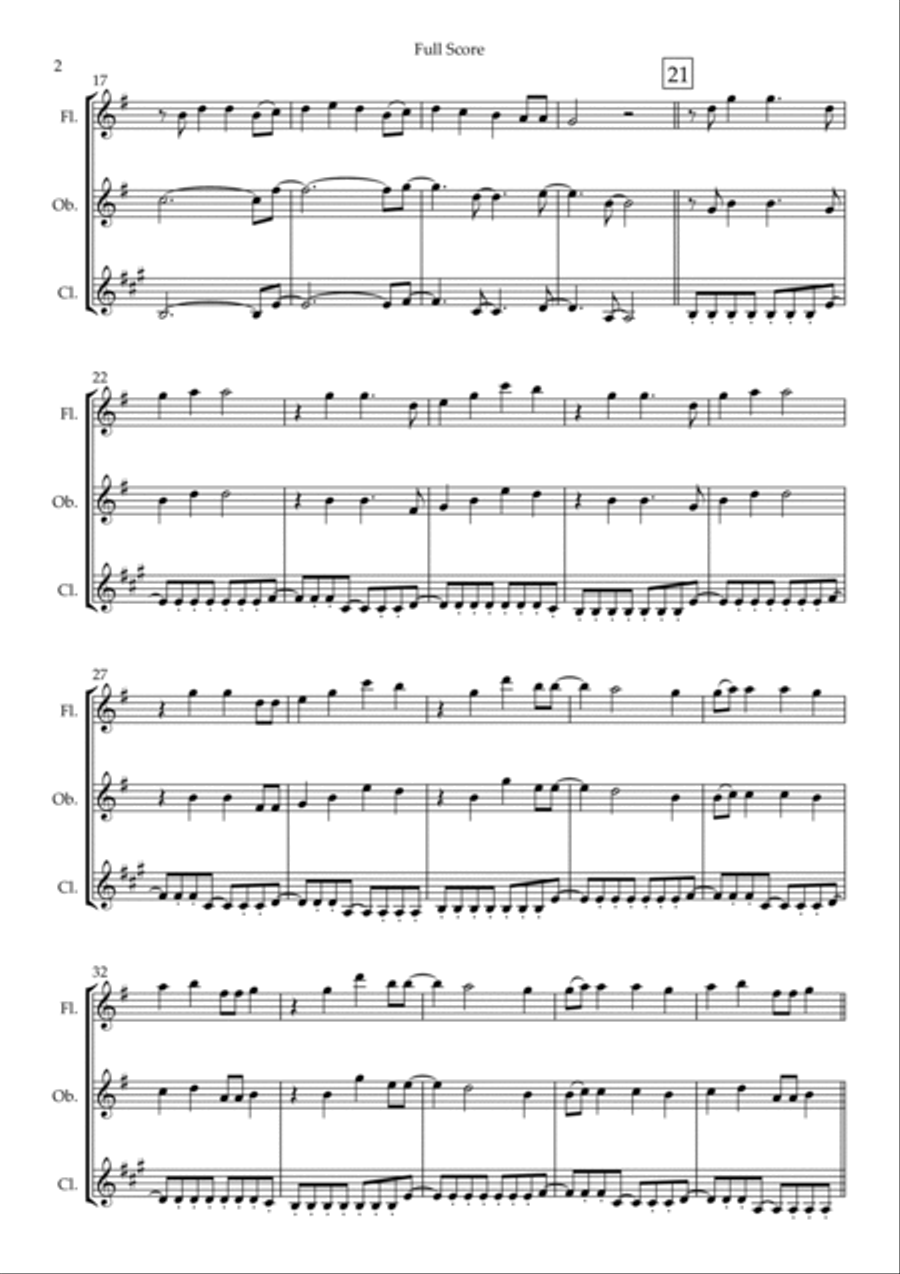 Clarity Woodwind Trio scores gallery preview page 2