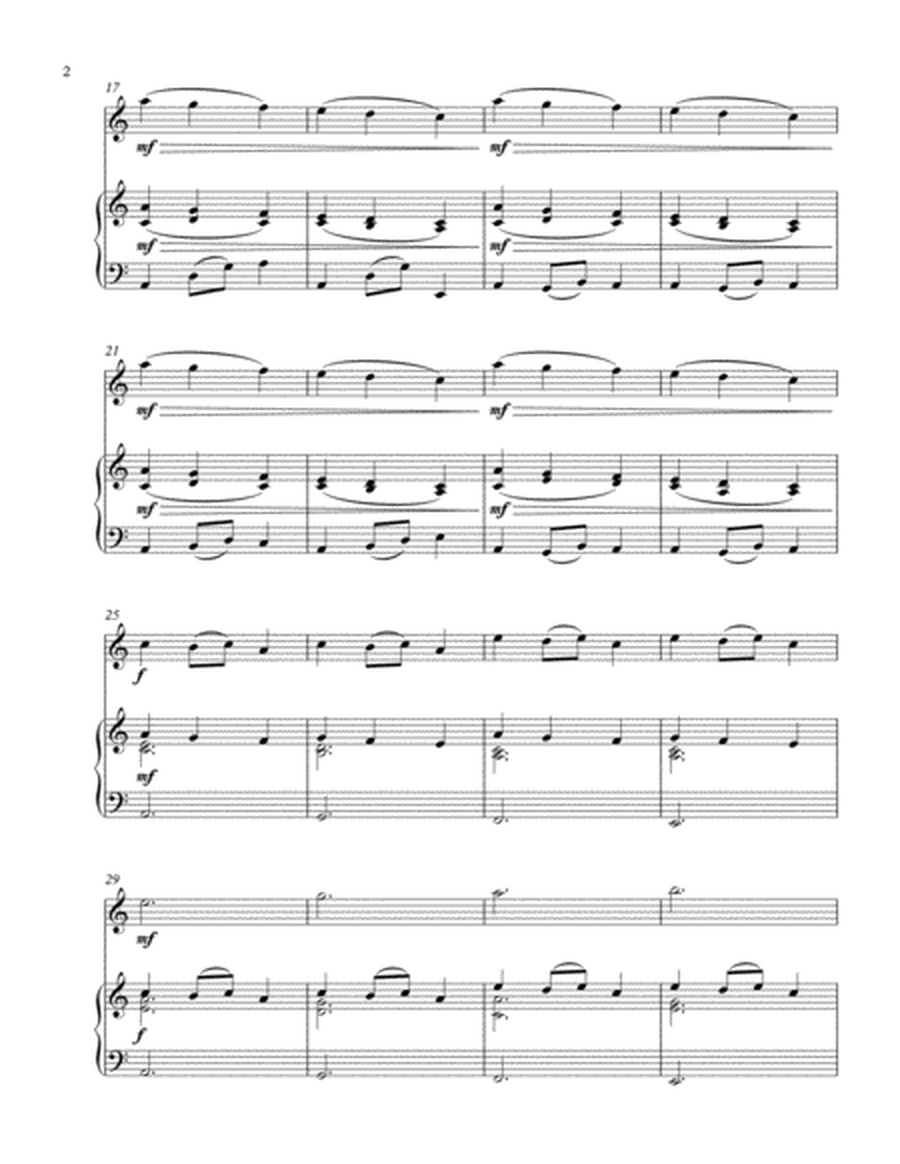 Carol of the Bells Violin and Piano image number null