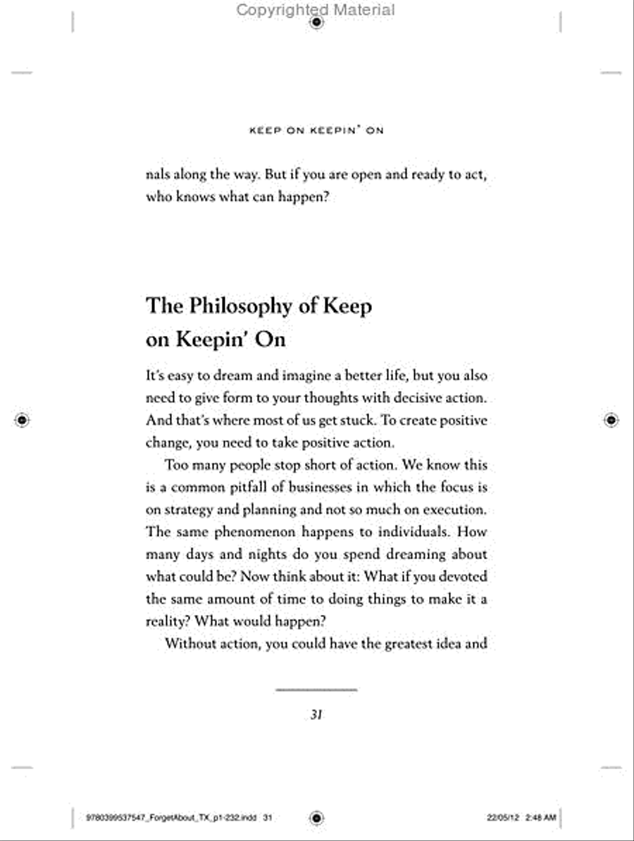 Forget About Today Guitar scores gallery preview page 32
