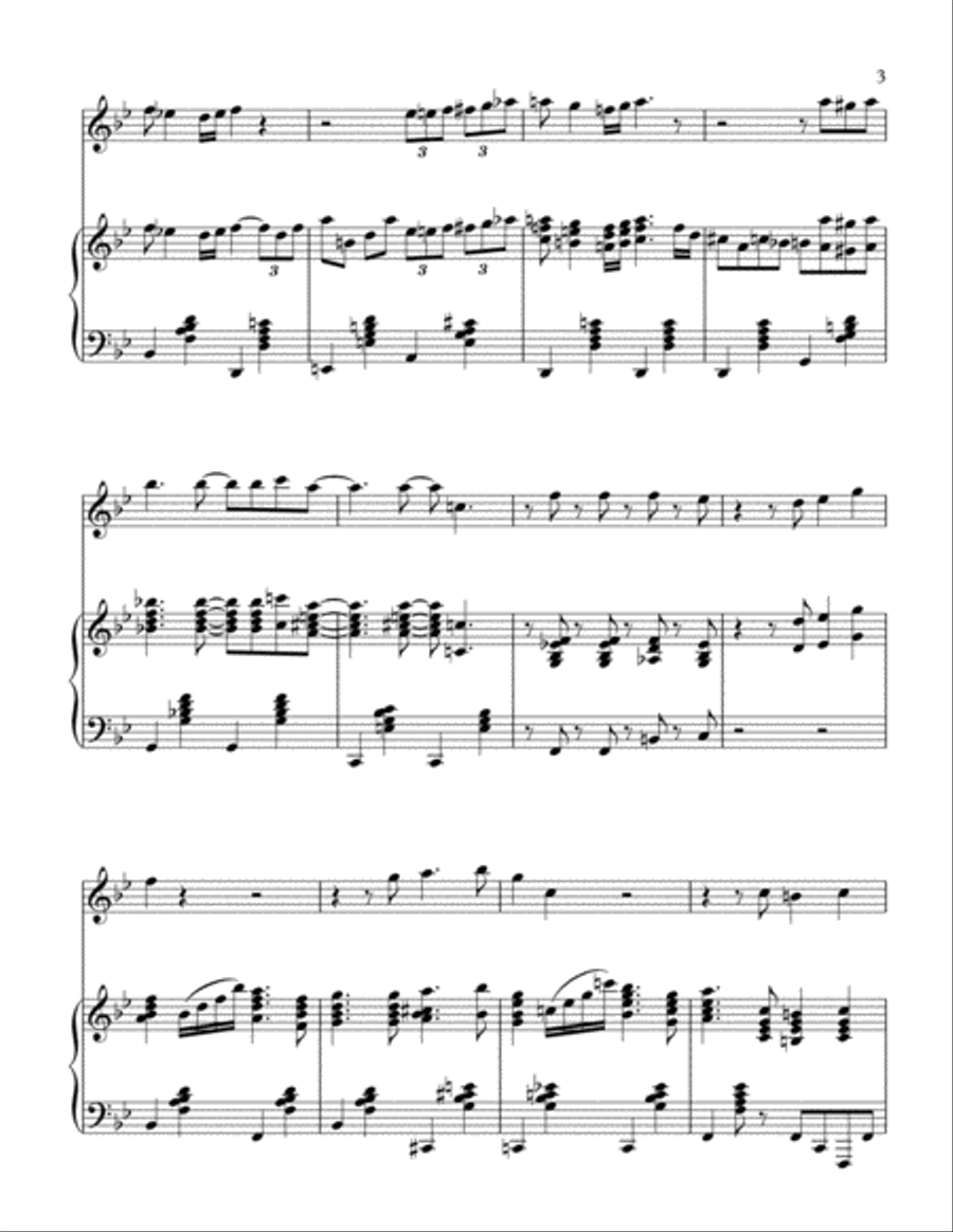 I Left My Heart In San Francisco Flute Solo scores gallery preview page 4
