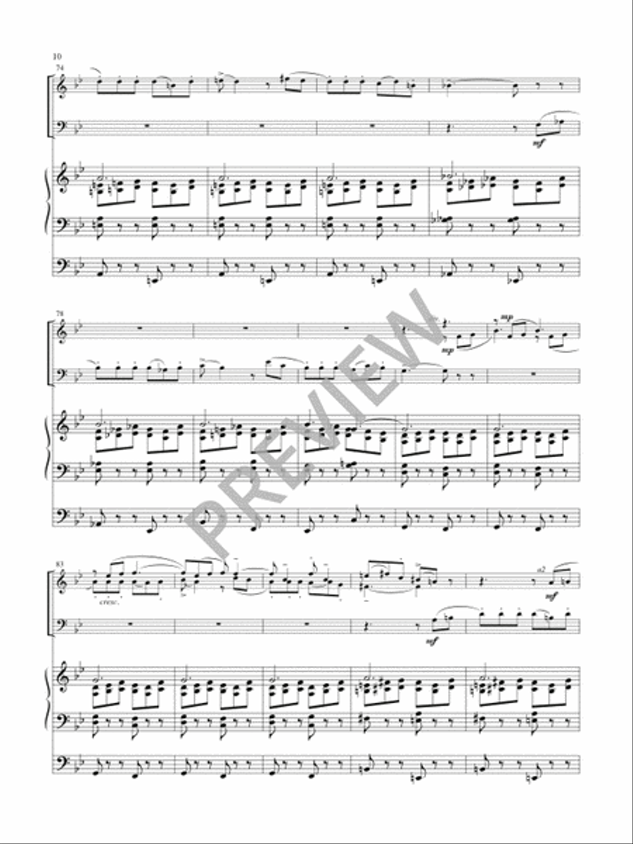 Deo Gratias Trombone scores gallery preview page 11