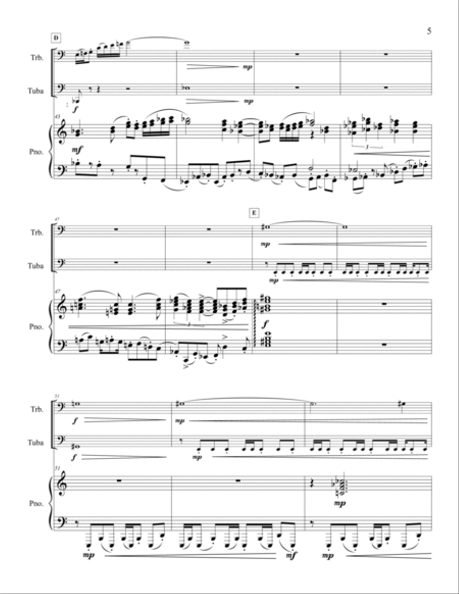 Concertante Trombone scores gallery preview page 6
