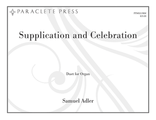 Book cover for Supplication and Celebration