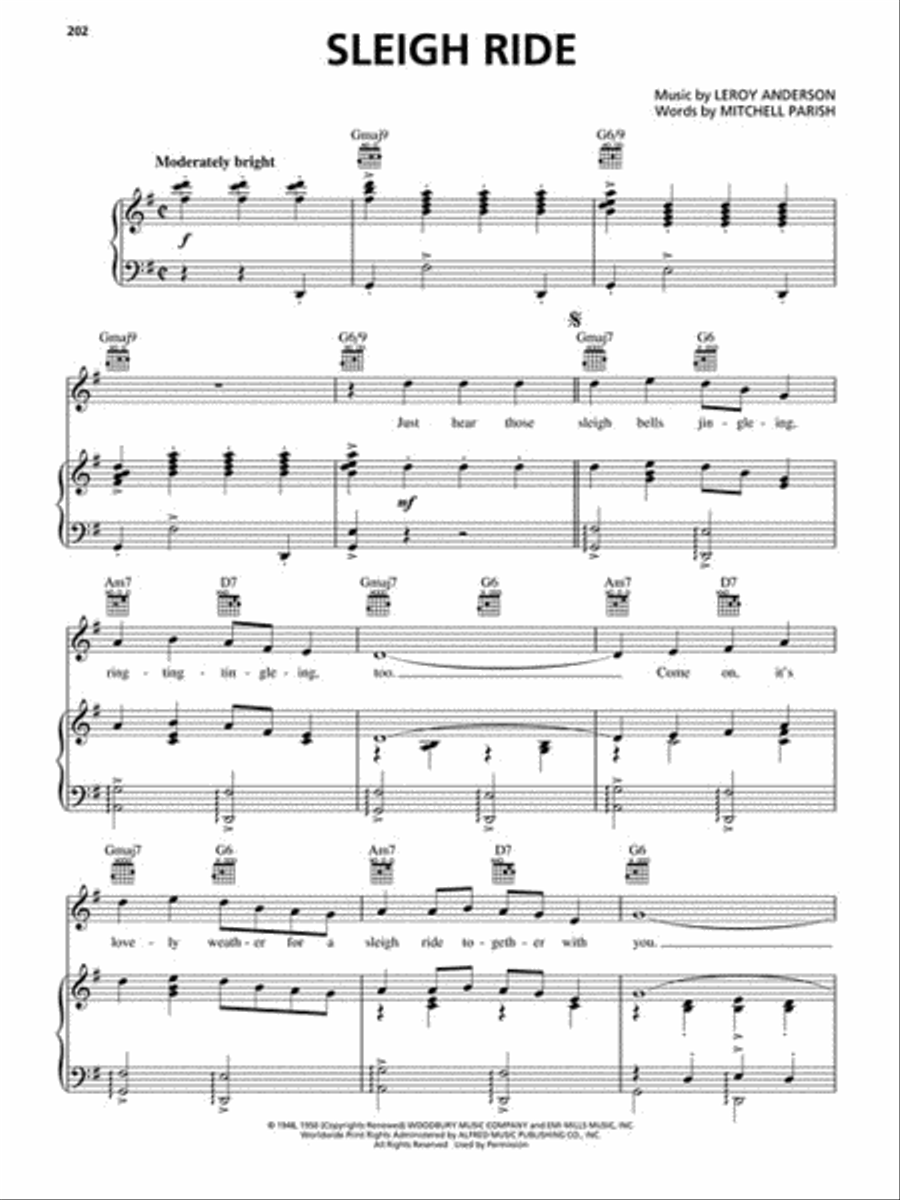 The Best Christmas Songs Ever – 6th Edition Piano, Vocal, Guitar scores gallery preview page 4