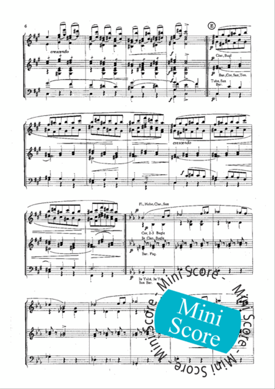 Slavische Dansen No 1,6 en 8 Concert Band scores gallery preview page 8