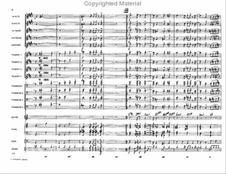 One For Woody Jazz Ensemble scores gallery preview page 15