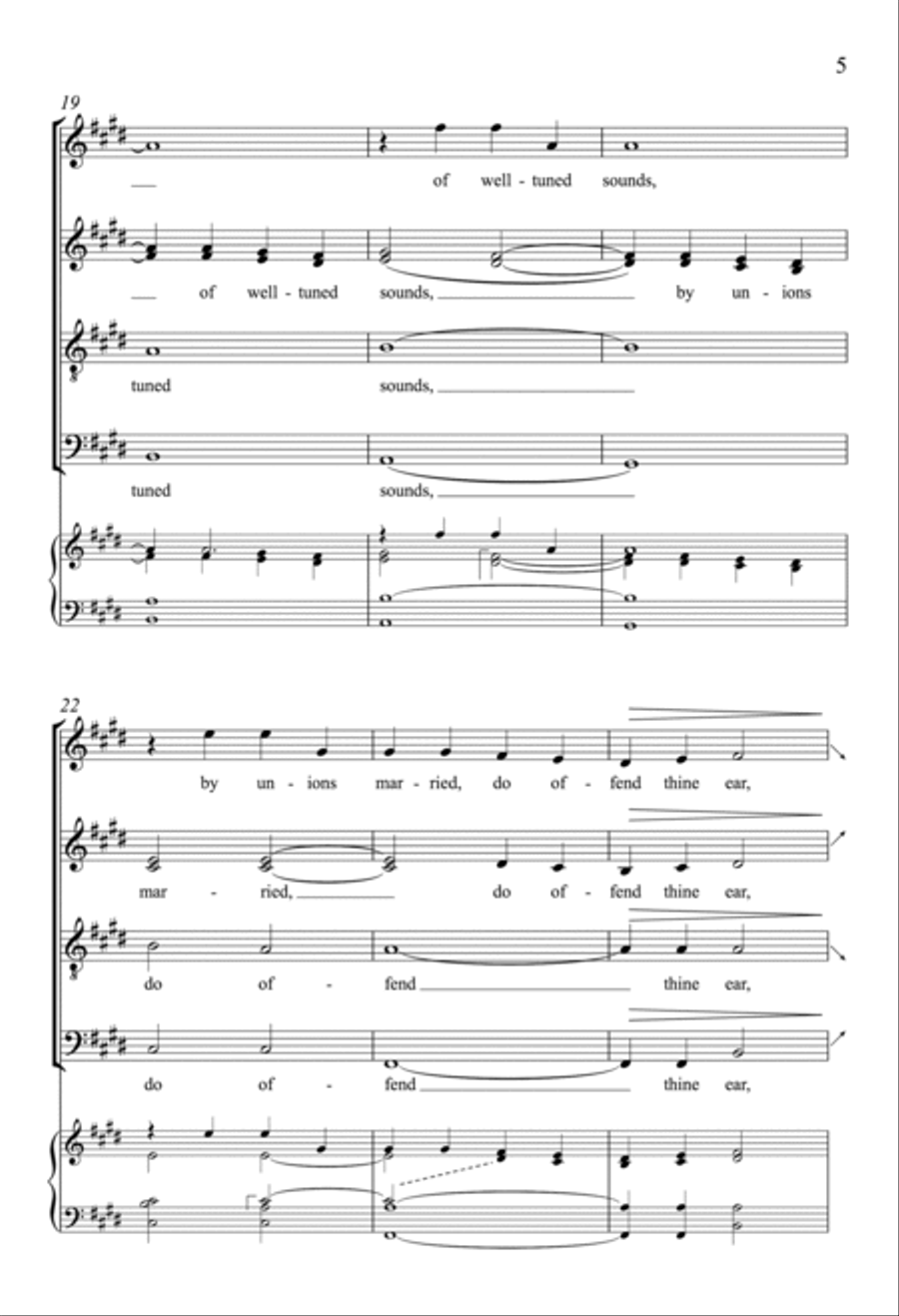 Being Many, Seeming One Divisi scores gallery preview page 4