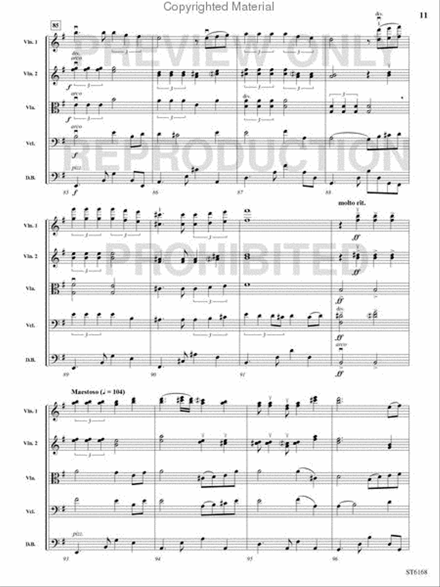 Phantom Tangos Phantom Tangos String Orchestra scores gallery preview page 9