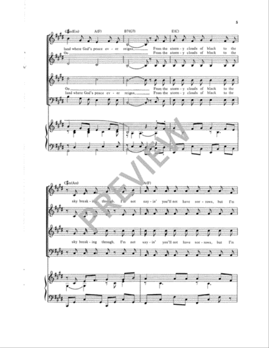 Come, Follow Me Come, Follow Me 4-Part scores gallery preview page 6