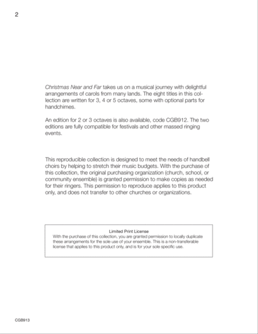 Christmas Near and Far (3-5 octaves) 5-Octaves scores gallery preview page 3