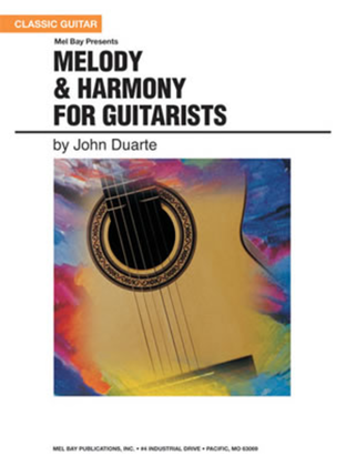 Book cover for Melody & Harmony for Guitarists