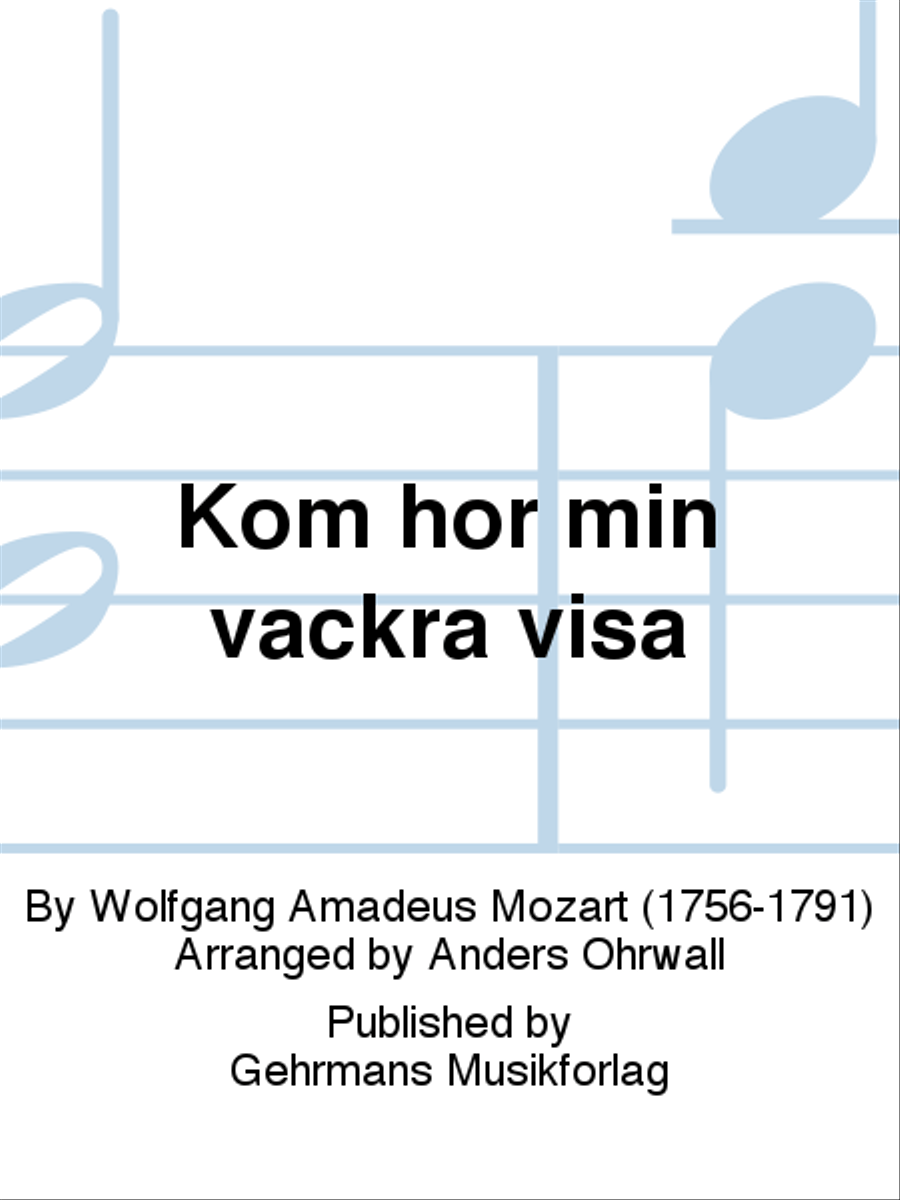 Kom hor min vackra visa 4-Part scores gallery preview page 1