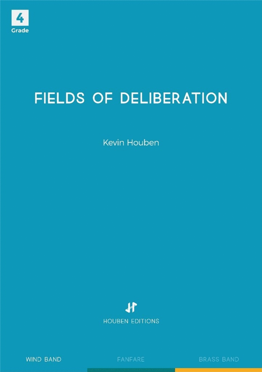Fields of Deliberation Concert Band scores gallery preview page 1