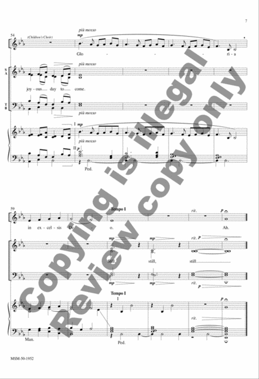 Still, Still, Still 4-Part scores gallery preview page 7