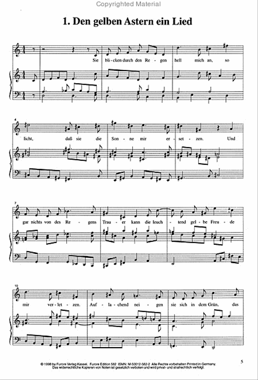 Sieben Lieder zu Gedichten von Selma Meerbaum-Eisinger Voice Solo scores gallery preview page 2