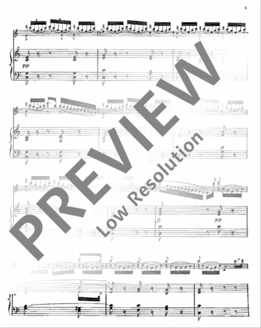 Fantaisie sur des airs écossais Flute scores gallery preview page 10