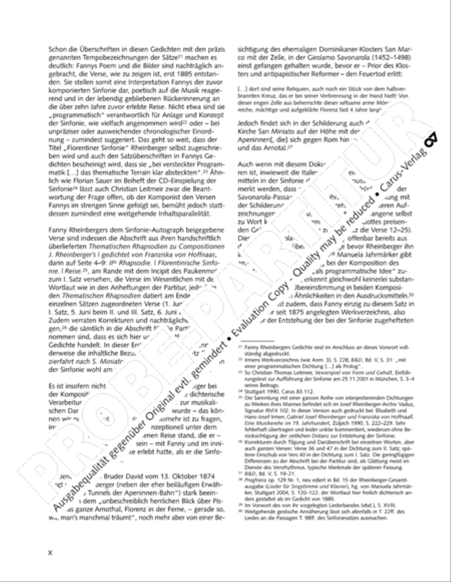 Rheinberger (Gesamtausgabe, Bd. 24) Orchestra scores gallery preview page 11