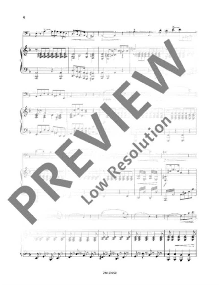 Concerto Bass Trombone scores gallery preview page 5