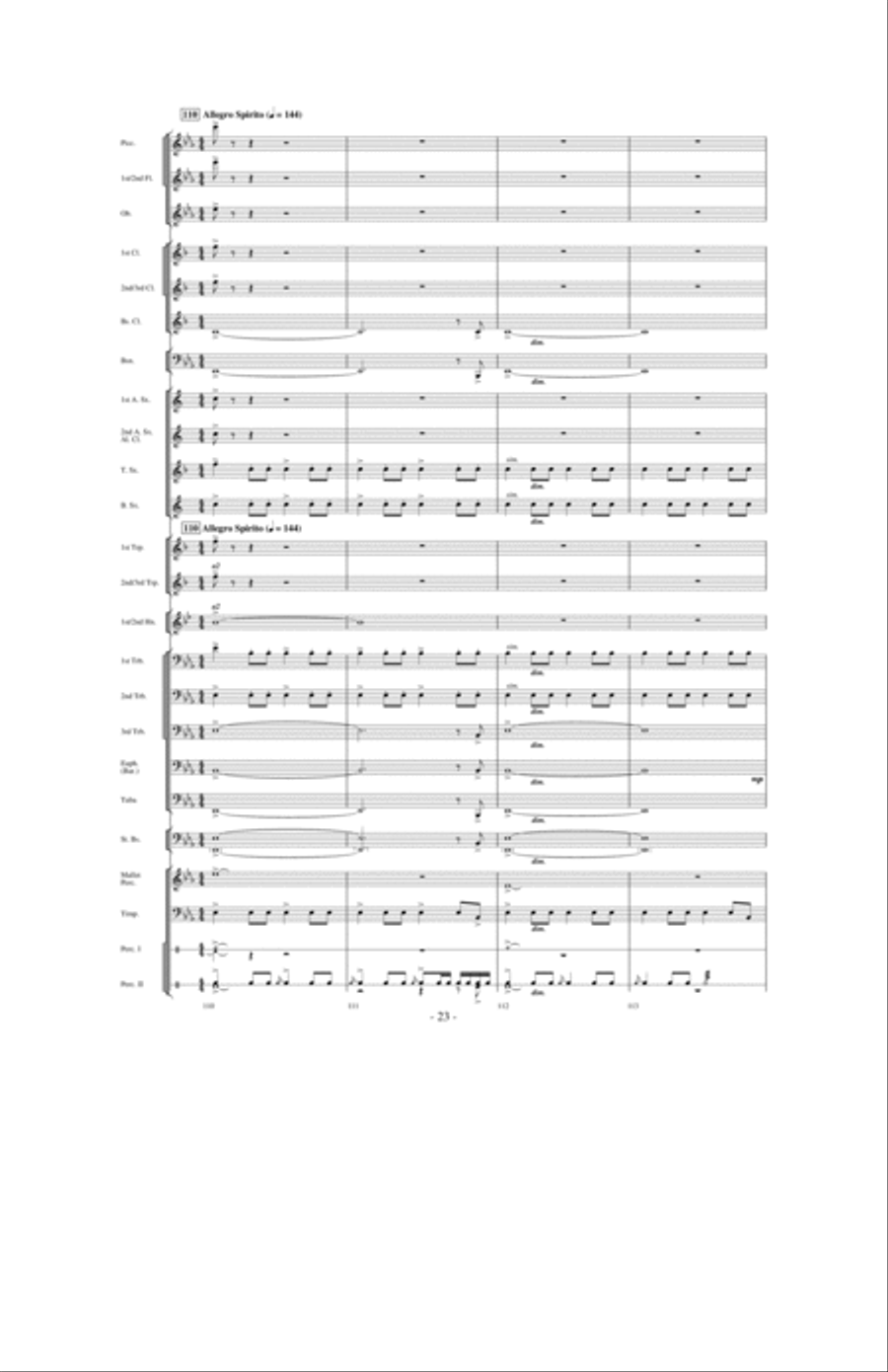 Where Eagles Soar Where Eagles Soar Concert Band scores gallery preview page 22