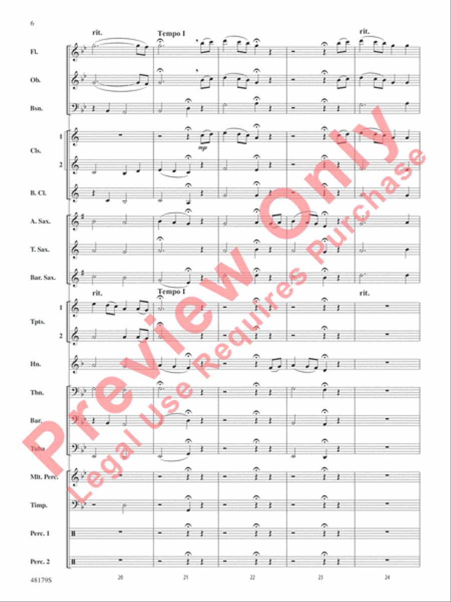 Star of the County Down Concert Band scores gallery preview page 7