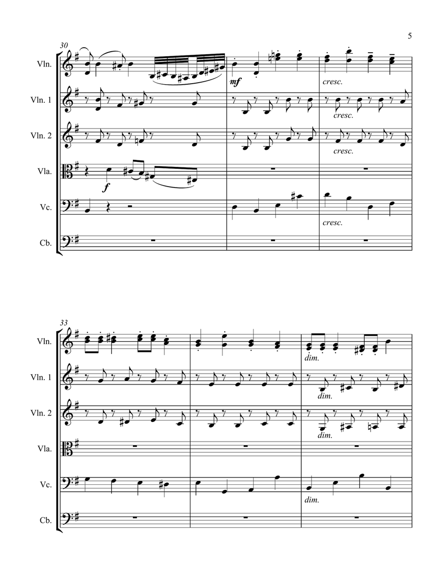 Hejre Kati Hejre Kati String Orchestra scores gallery preview page 5