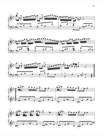 Sonata B flat major