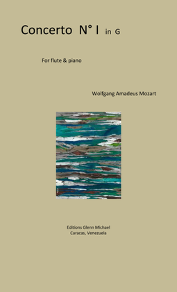 Book cover for Mozart Concerto 1 in G for flute & piano