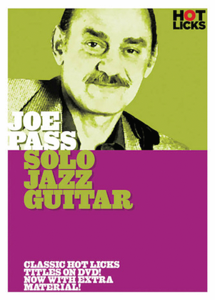 Book cover for Joe Pass - Solo Jazz Guitar