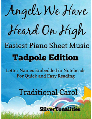 Angels We Have Heard On High Easiest Piano Sheet Music 2nd Edition