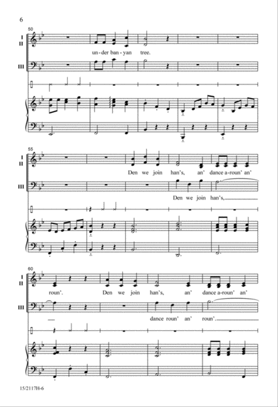 Banyan Tree Banyan Tree 3-Part scores gallery preview page 5