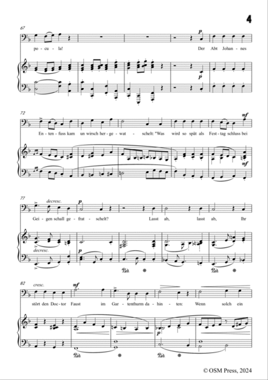 A. Jensen-Die Maulbronner Fuge,in F Major,Op.40 No.4 Voice scores gallery preview page 5