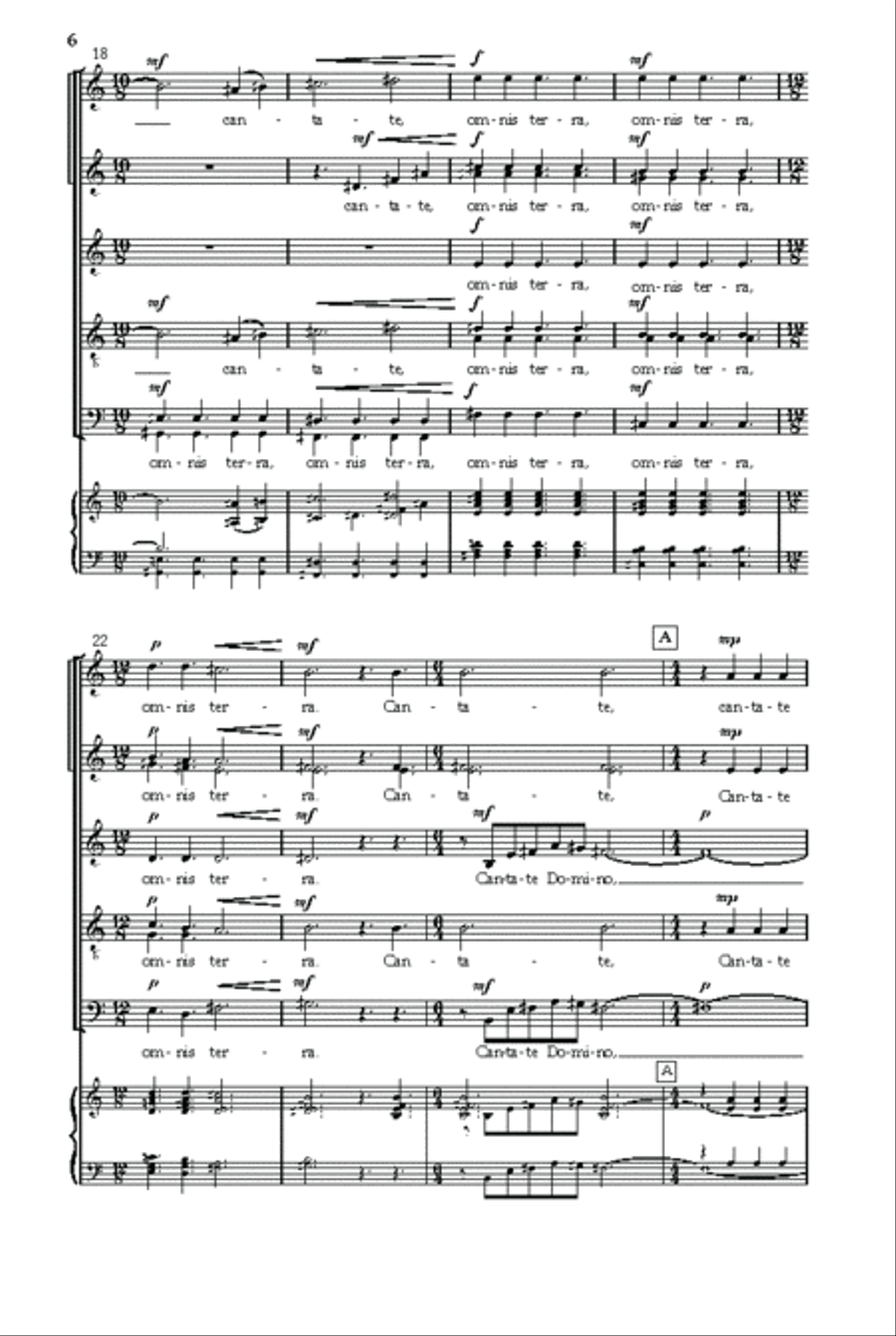 Canticum novum Divisi scores gallery preview page 5