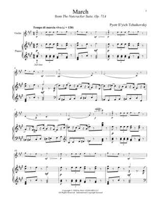 March, Op. 71a (from The Nutcracker)