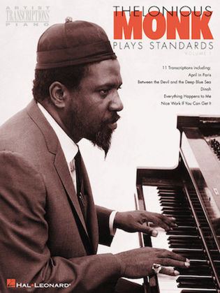 Book cover for Thelonious Monk Plays Standards - Volume 1