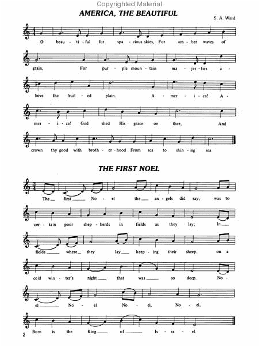 Alfred's Very First Tonechime Arrangements Handbell Choir scores gallery preview page 8