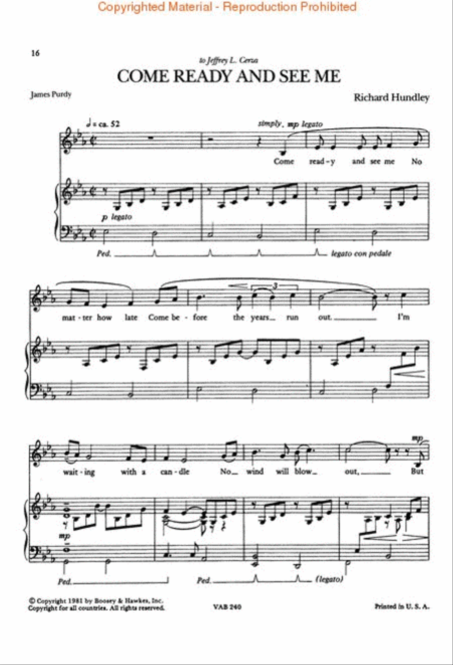 Four Songs Four Songs Voice Solo scores gallery preview page 4