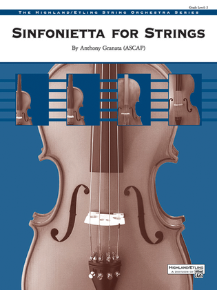 Book cover for Sinfonietta for Strings