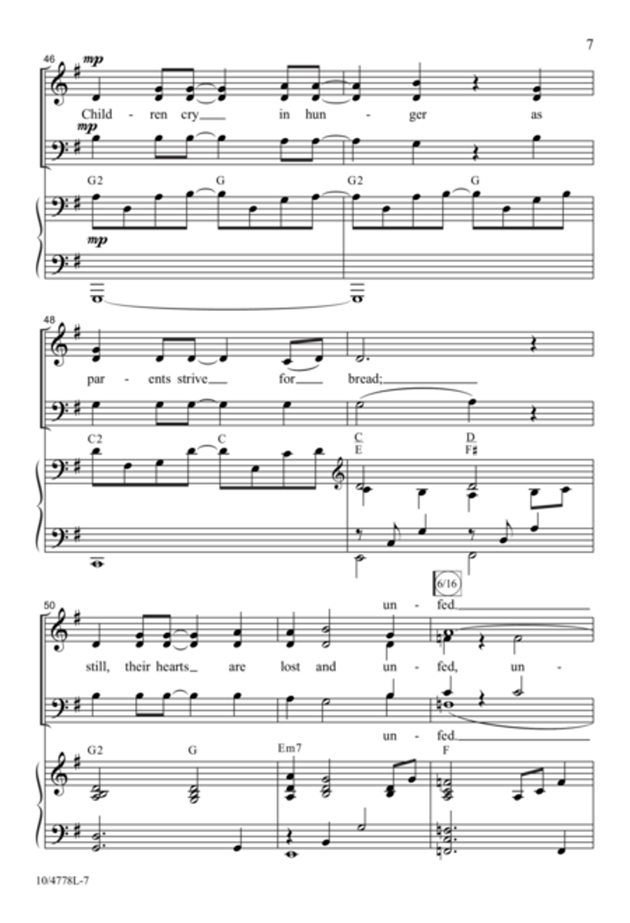 Evidence of Grace 4-Part scores gallery preview page 7
