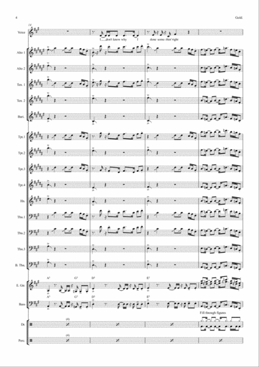 Gold-guy Sebastian Alto Saxophone scores gallery preview page 4