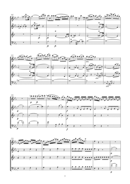 Haydn Quartet Op. 74 No. 1 arr. WoodwindQuartet