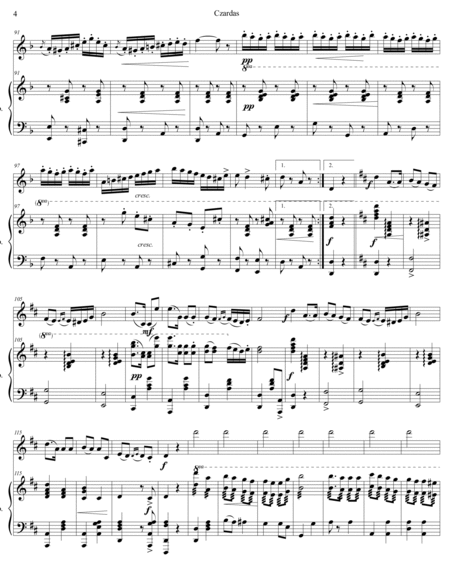 Vittorio Monti - Czardas for English Horn and Piano