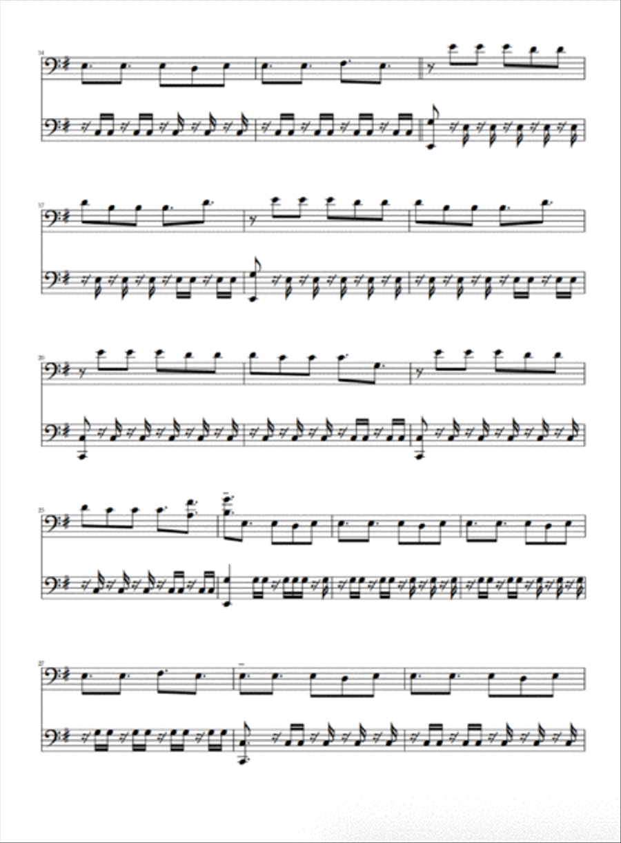 The Jungle Piano Solo scores gallery preview page 2