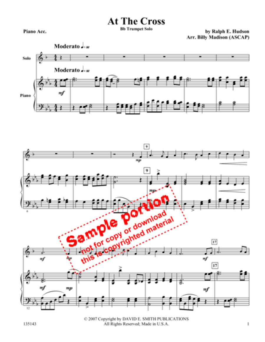 At The Cross Cornet scores gallery preview page 2