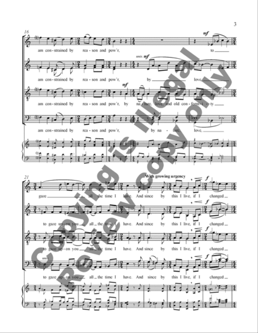 In love with the beautiful eyes Divisi scores gallery preview page 4
