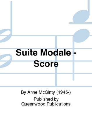 Book cover for Suite Modale - Score