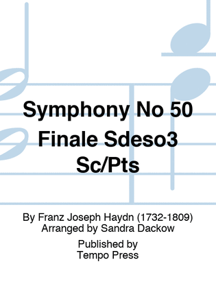 Book cover for Symphony No. 50 In C Major Finale