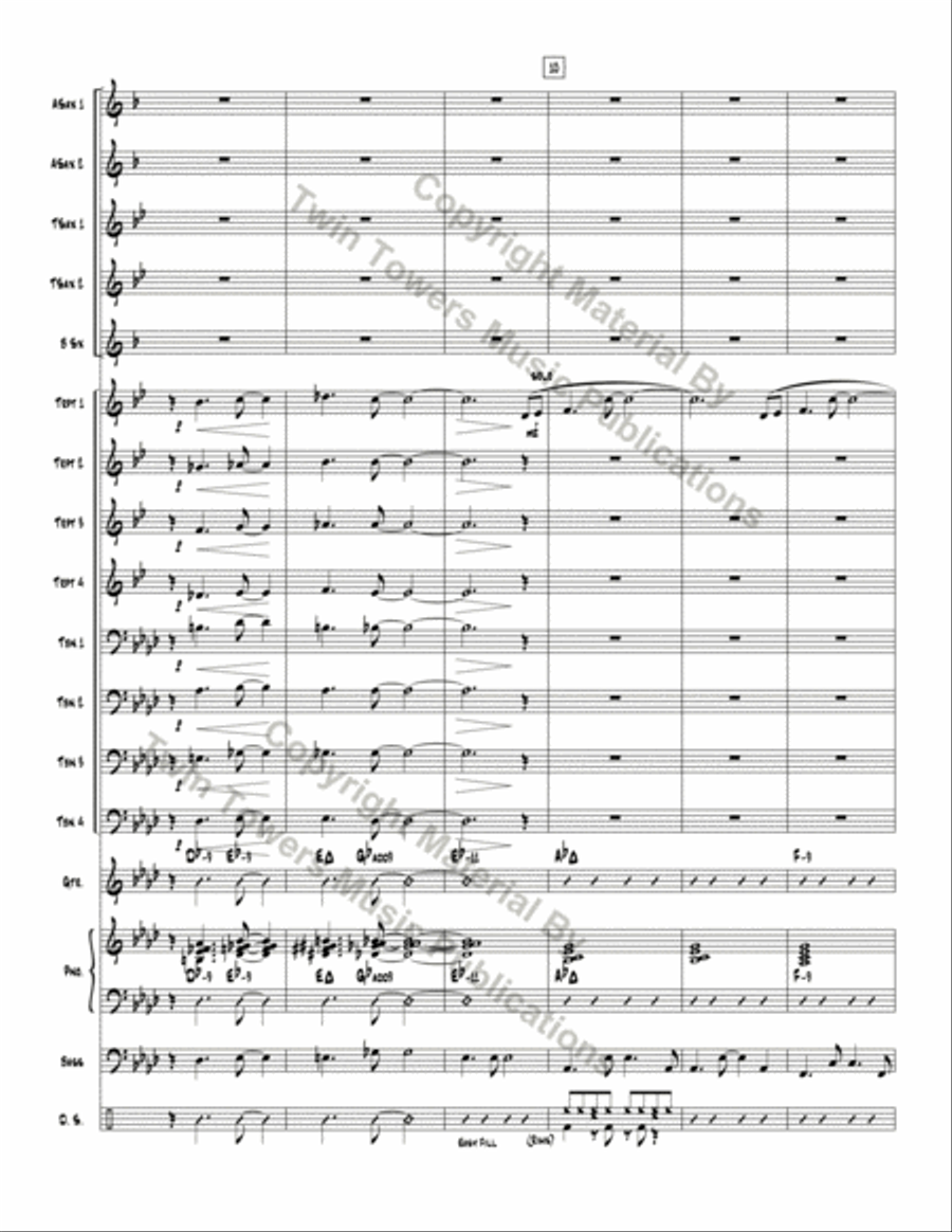 Captiva Island Captiva Island Jazz Ensemble scores gallery preview page 4