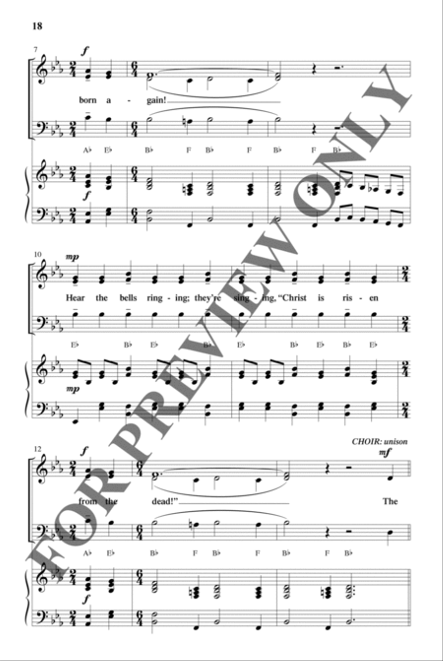 The Church Choir Musical Yearbook - Choral Book Choir scores gallery preview page 19