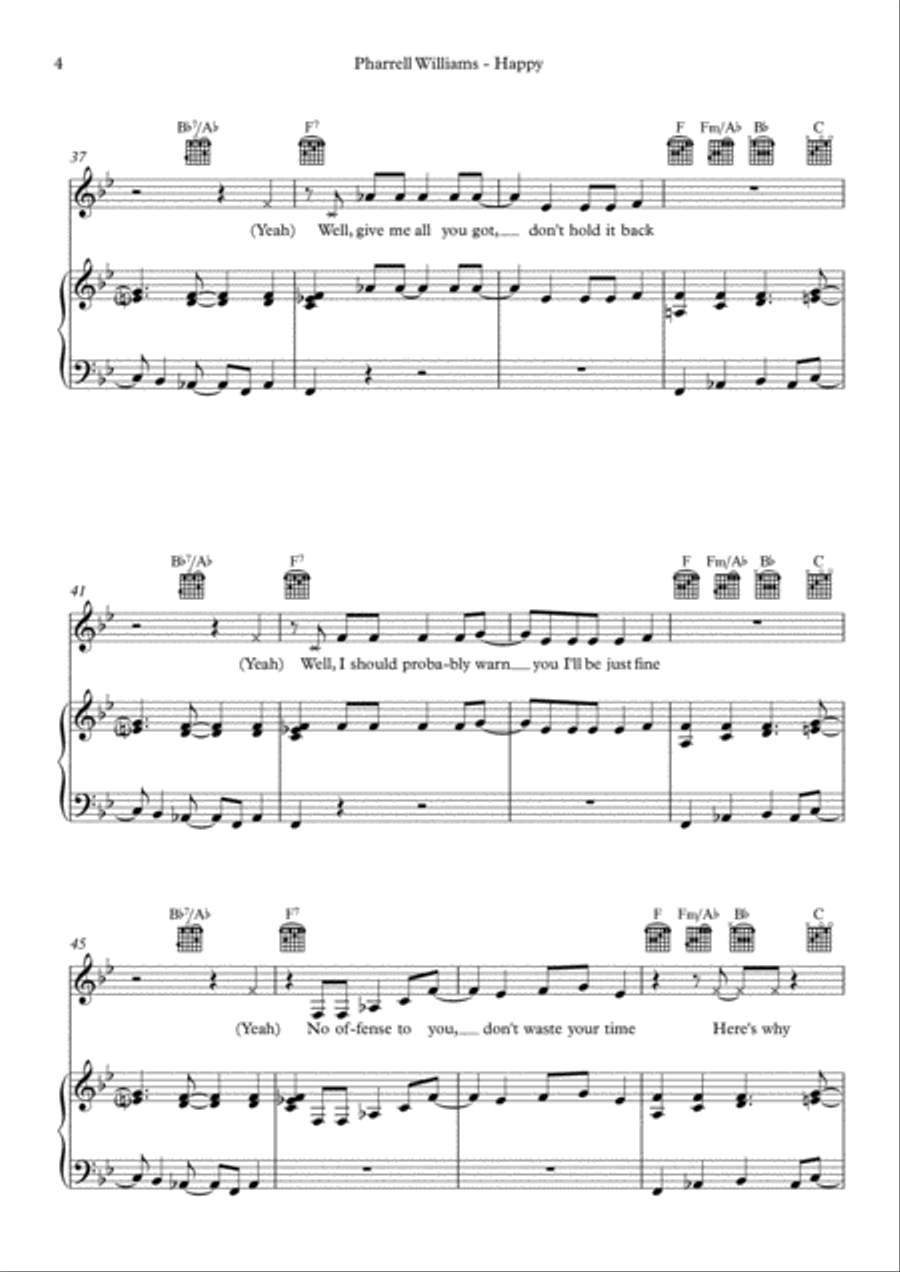 Happy Voice scores gallery preview page 4